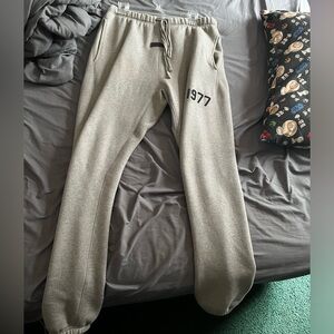 Fear of god grey sweatpants